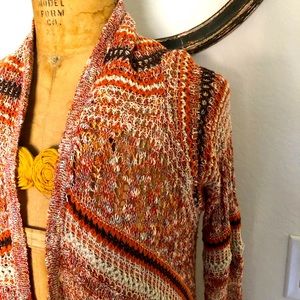 Women’s long sweater/duster size xsmall